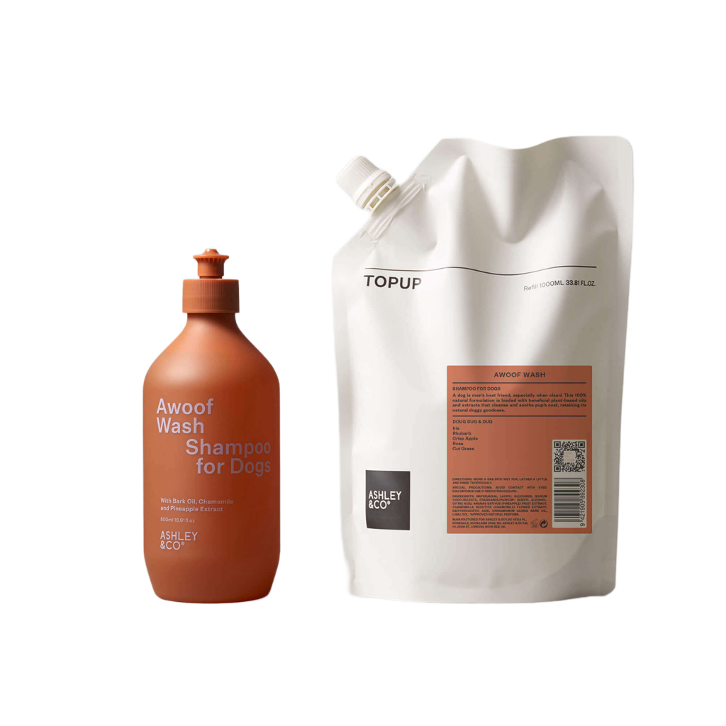 Top up awoof wash dog shampoo