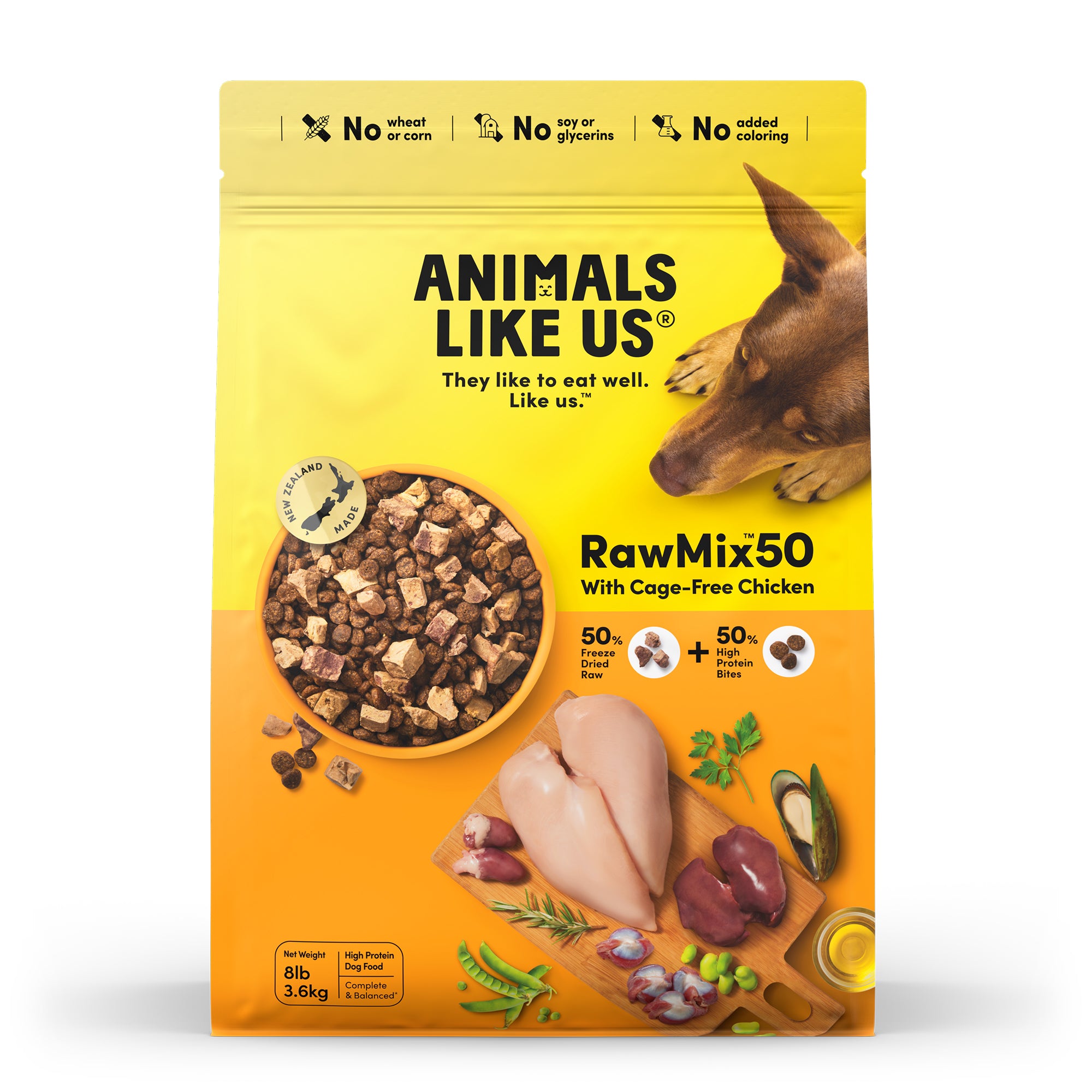 Animals Like Us Raw Mix 50 Cage-Free