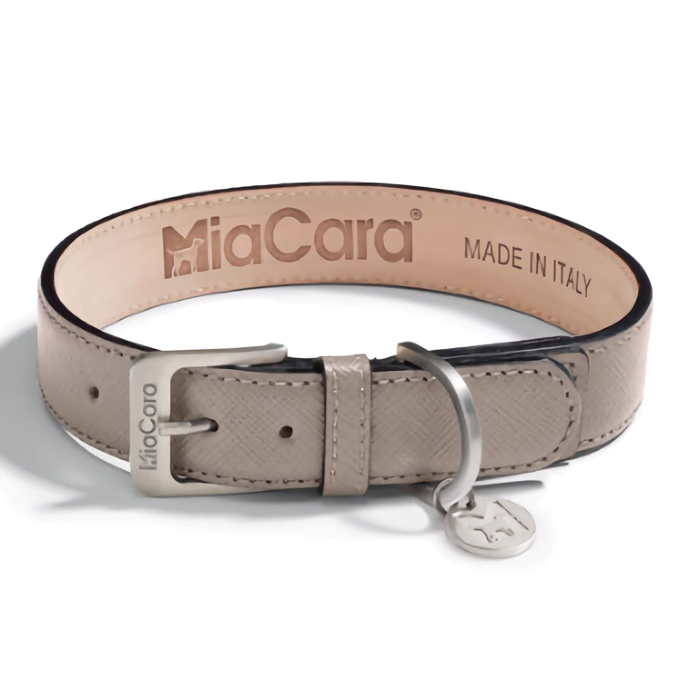 Torino Dog Collar - Taupe