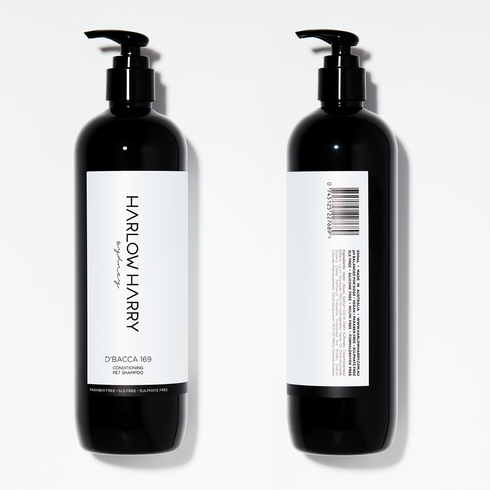Harlow Harry D'Bacca 169 Conditioning Shampoo for Dogs