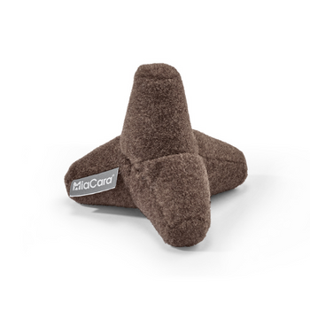 MiaCara Mottled Brown Quattro Dog Toy