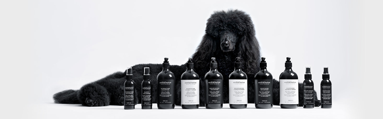 smith&burton dog grooming range