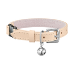 Leather cat collar