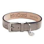 Torino leather dog collar 