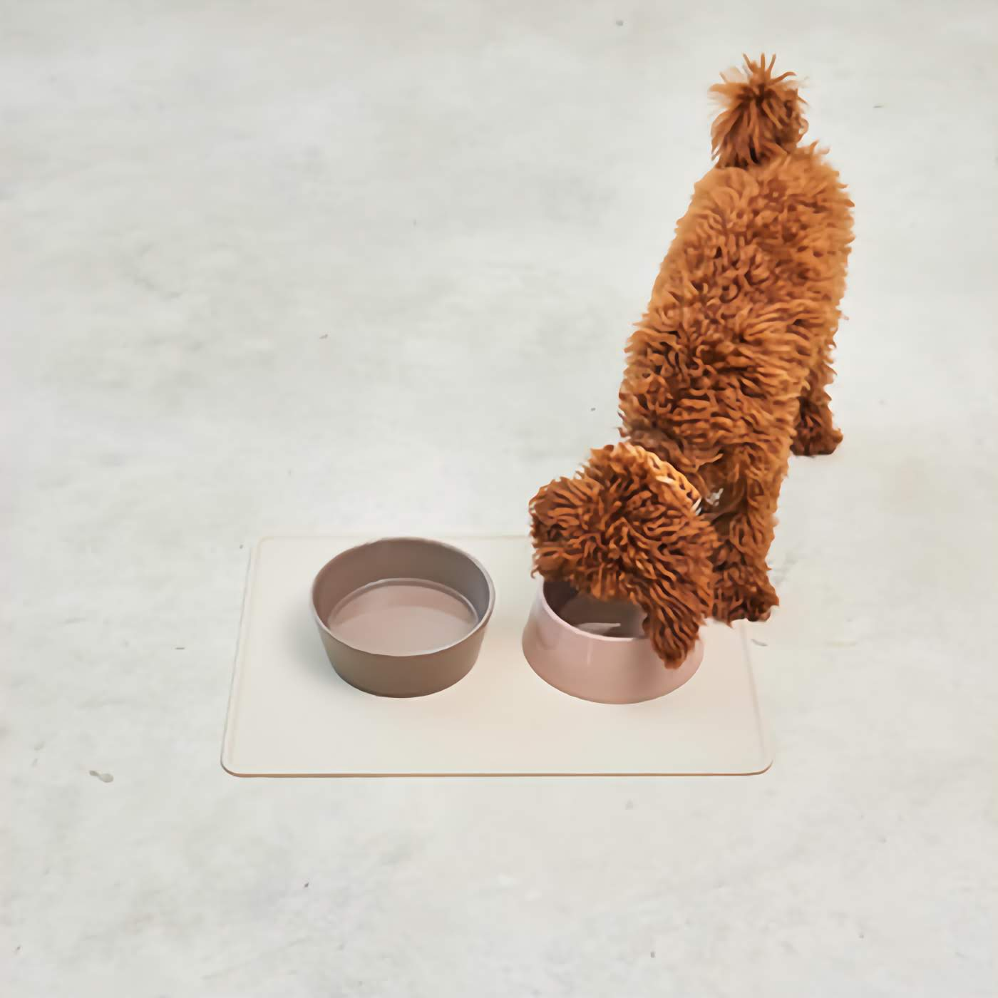 Tova Dog Placemat - Greige