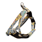 Multicolour new york dog harness 