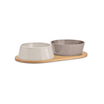 MiaCara Doppio Nougat Dog Bowl