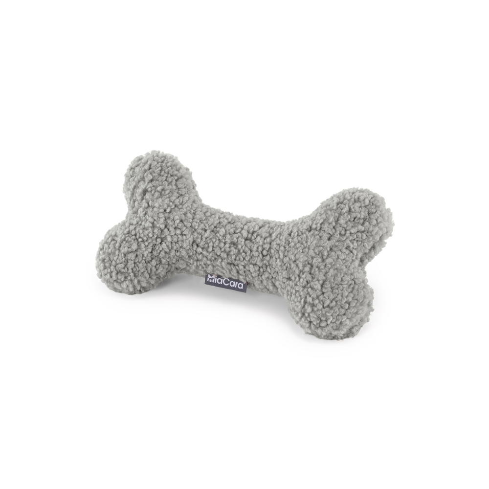 MiaCara Senso Dog Toy Bone Pebble