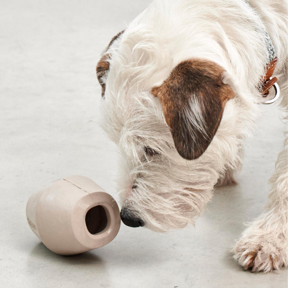 MiaCara Cono Dog Toy Greige