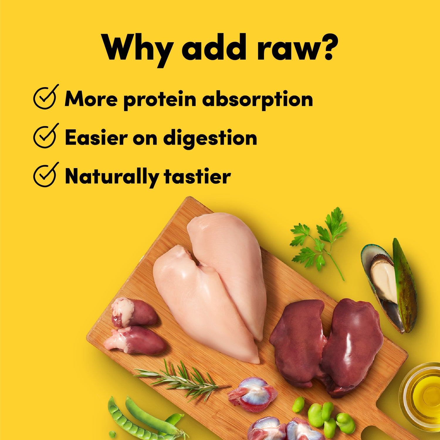 Animals Like Us Raw Mix50 - Cage-Free Chicken Cat Food