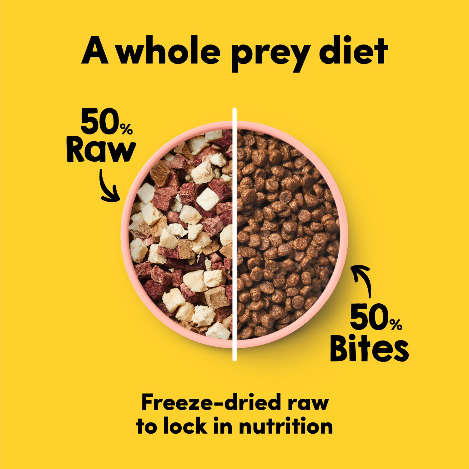 Animals Like Us Raw Mix50 - Ocean Fish and Cage-Free Chicken Cat Food