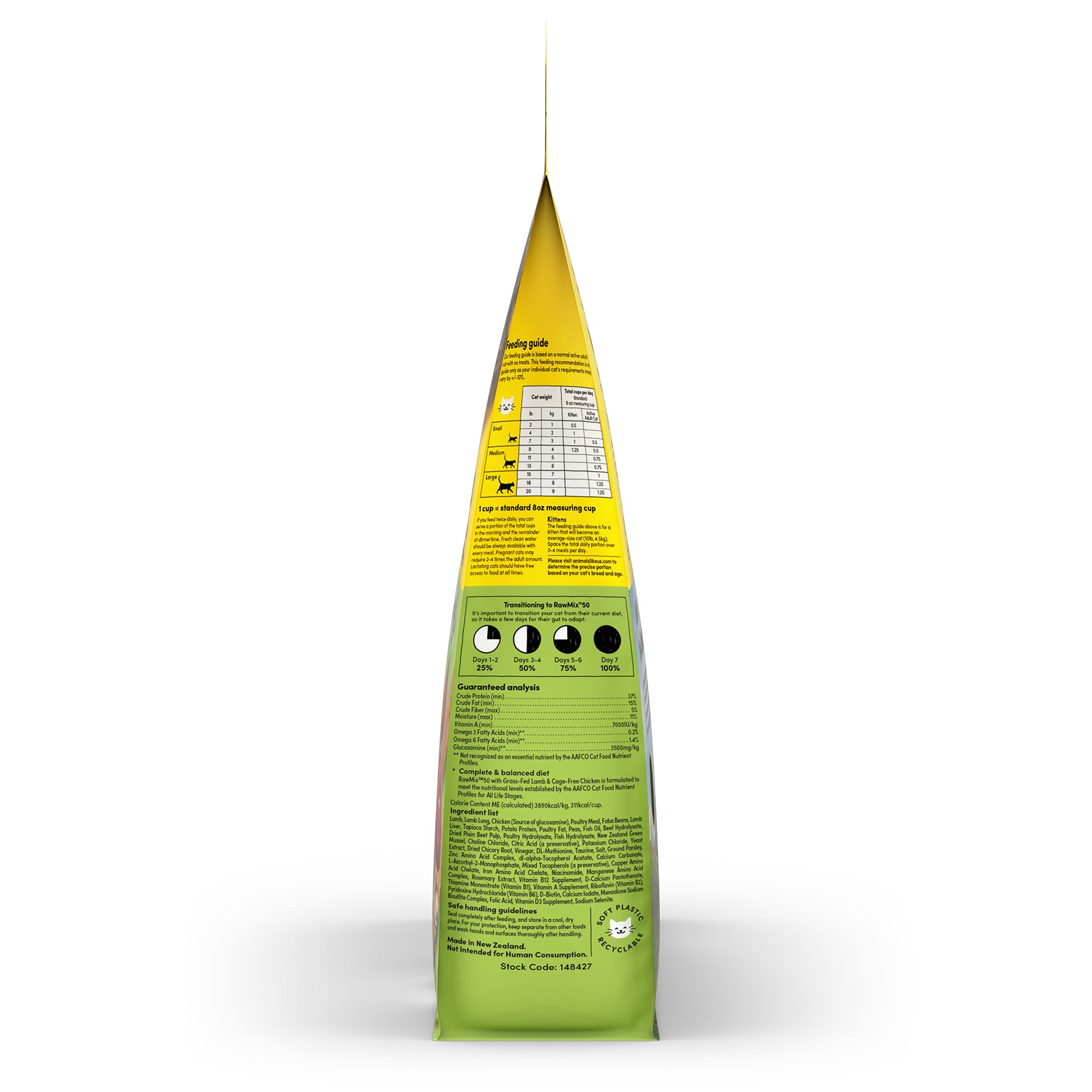 Animals Like Us Raw Mix50 - Grass-Fed Lamb and Cage-Free Chicken Cat Food