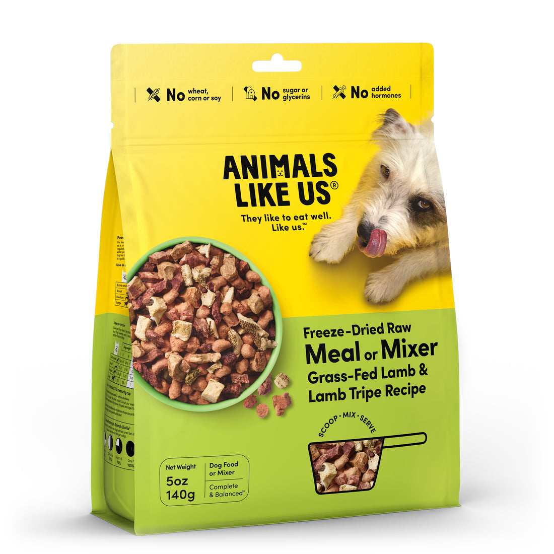 Animals Like Us Meal Mixer Grass-Fe Lamb