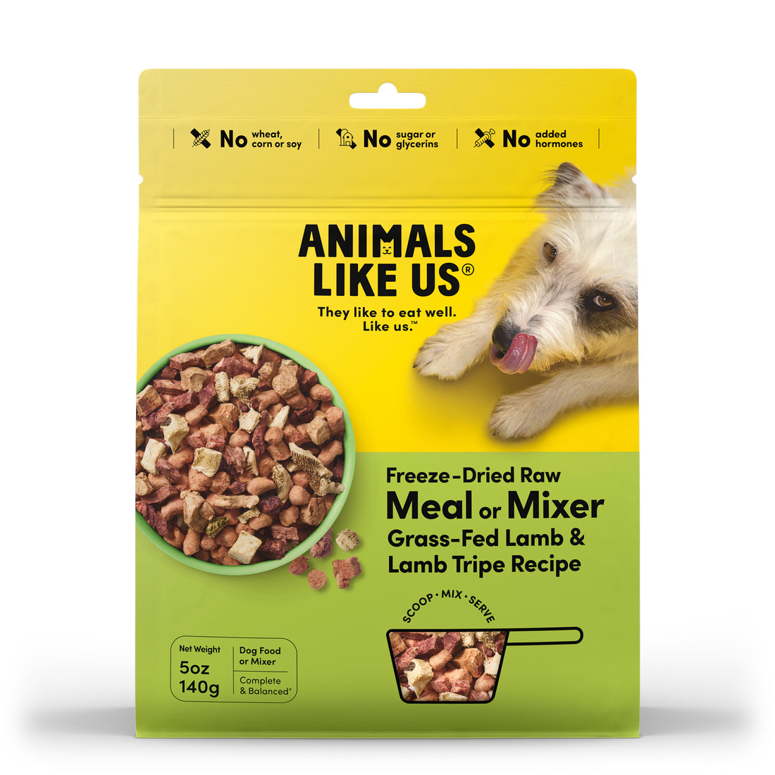 Animals Like Us Meal Mixer Grass-Fe Lamb