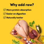 Animals Like Us Raw Mix 50 Cage-Free Dog Food