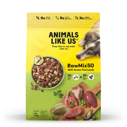 Animals Like Us Raw Mix 50 Lamb Dog Food