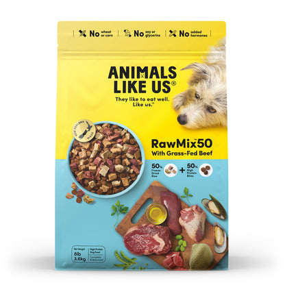 Animals Like Us Raw Mix 50 Grass-Fed Beef