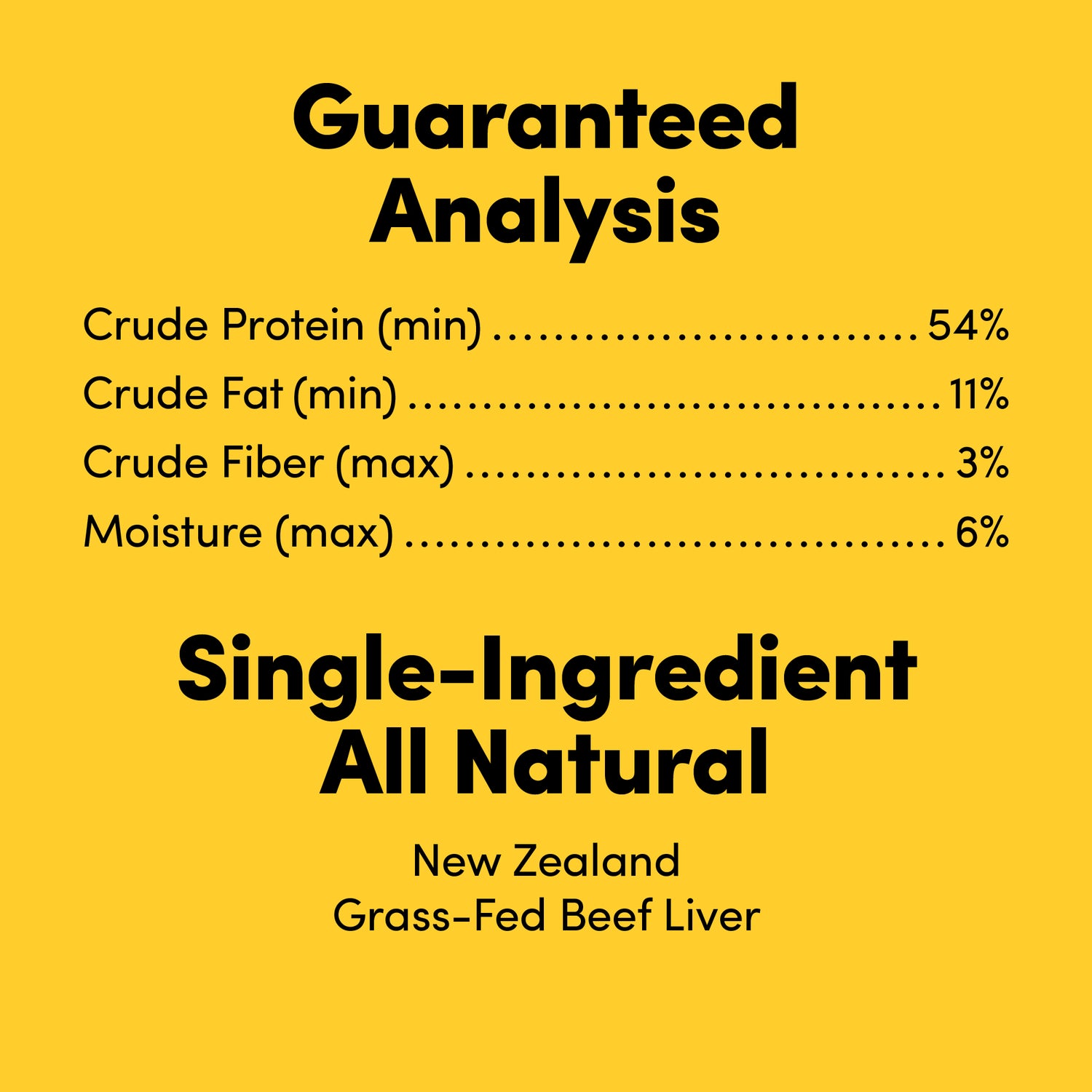 Animals Like Us Freeze-Dried Raw Dog Treats -Grass-Fed Beef Liver