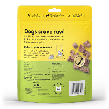 Animals Like Us - Grass-Fed Lamb Heart Freeze-Dried Raw Dog Treats