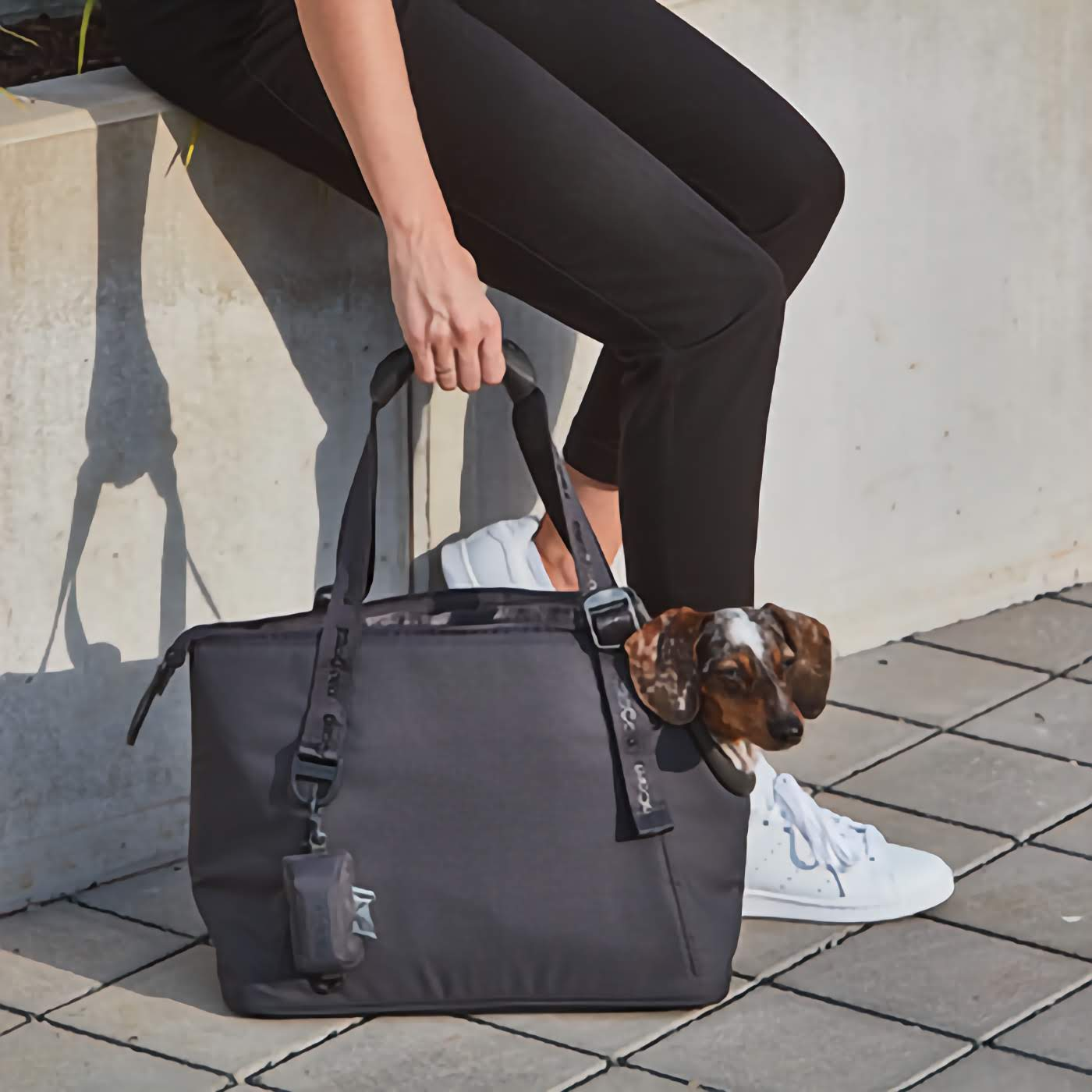 Sacchetto Poop Dog Bag Holder - Asphalt
