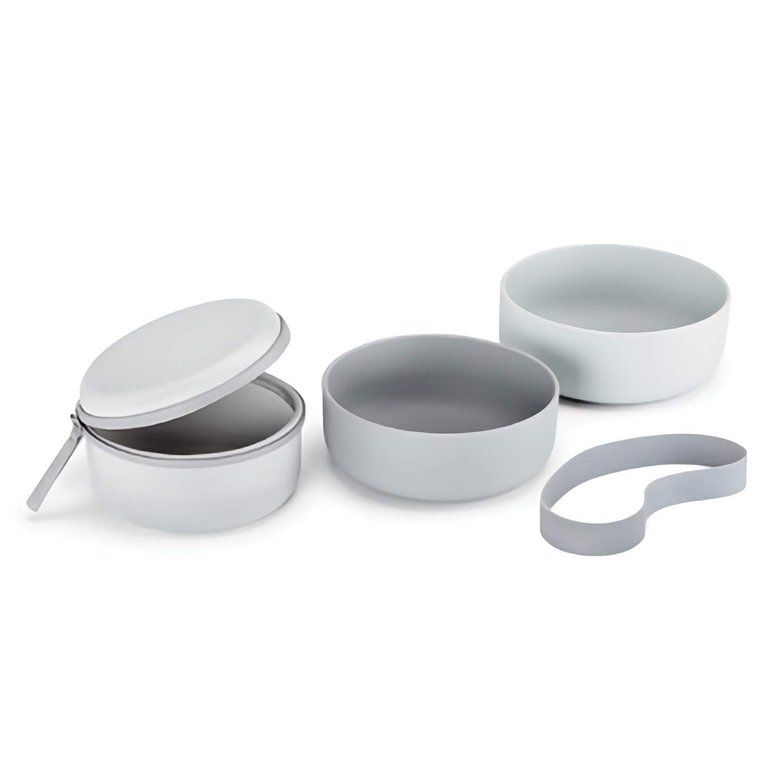 Bento Dog Travel Bowl &amp; Food Container - Slate