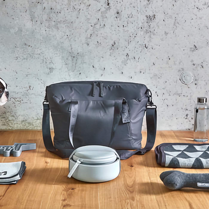 Bento Dog Travel Bowl &amp; Food Container - Slate