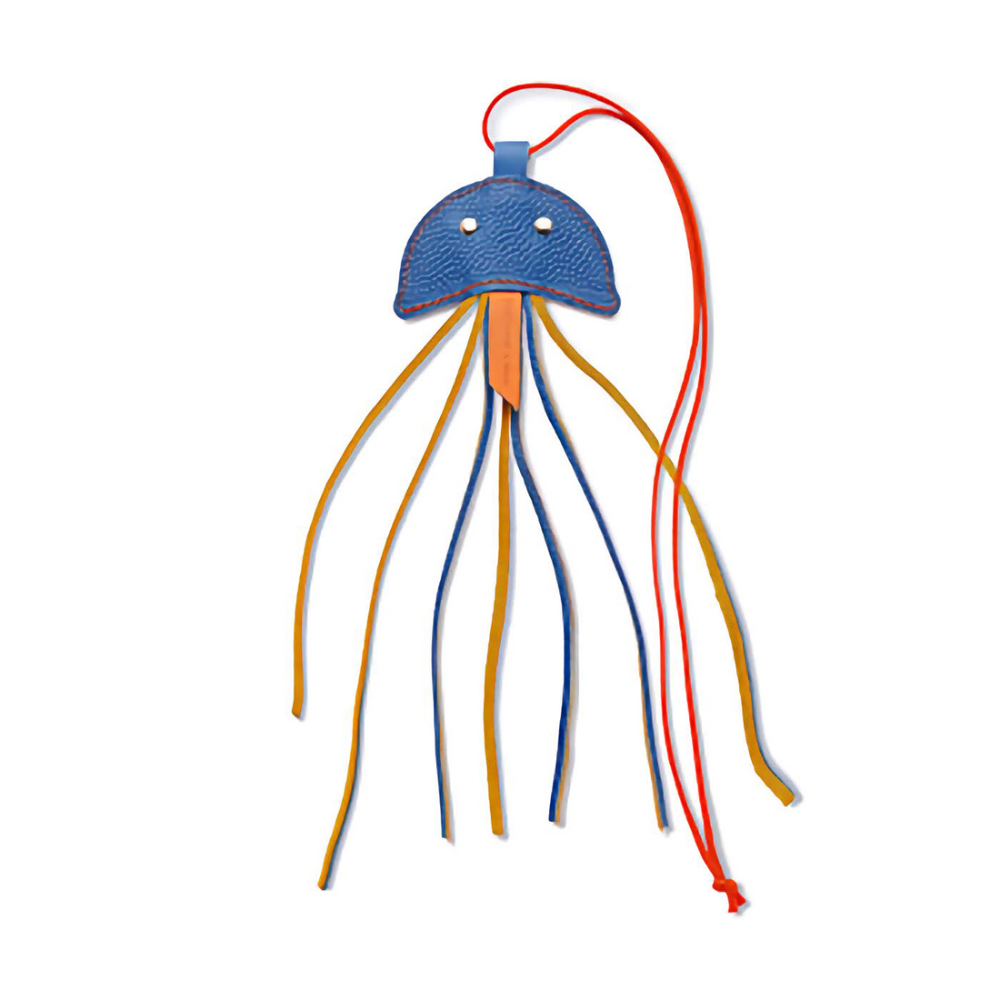 Leather Jellyfish Cat Teaser Toy