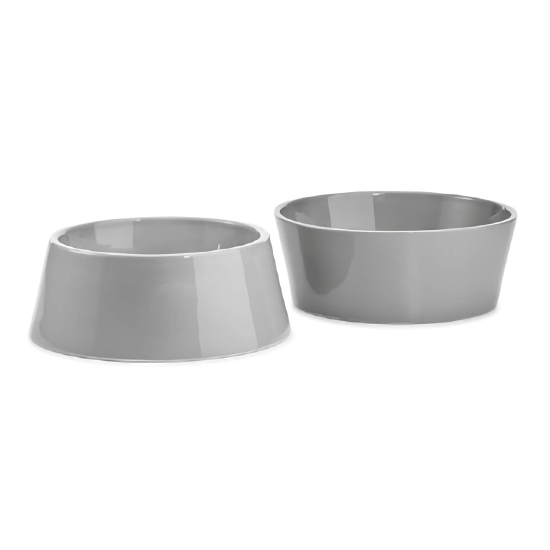 Doppio Dog Bowl Set - Concrete