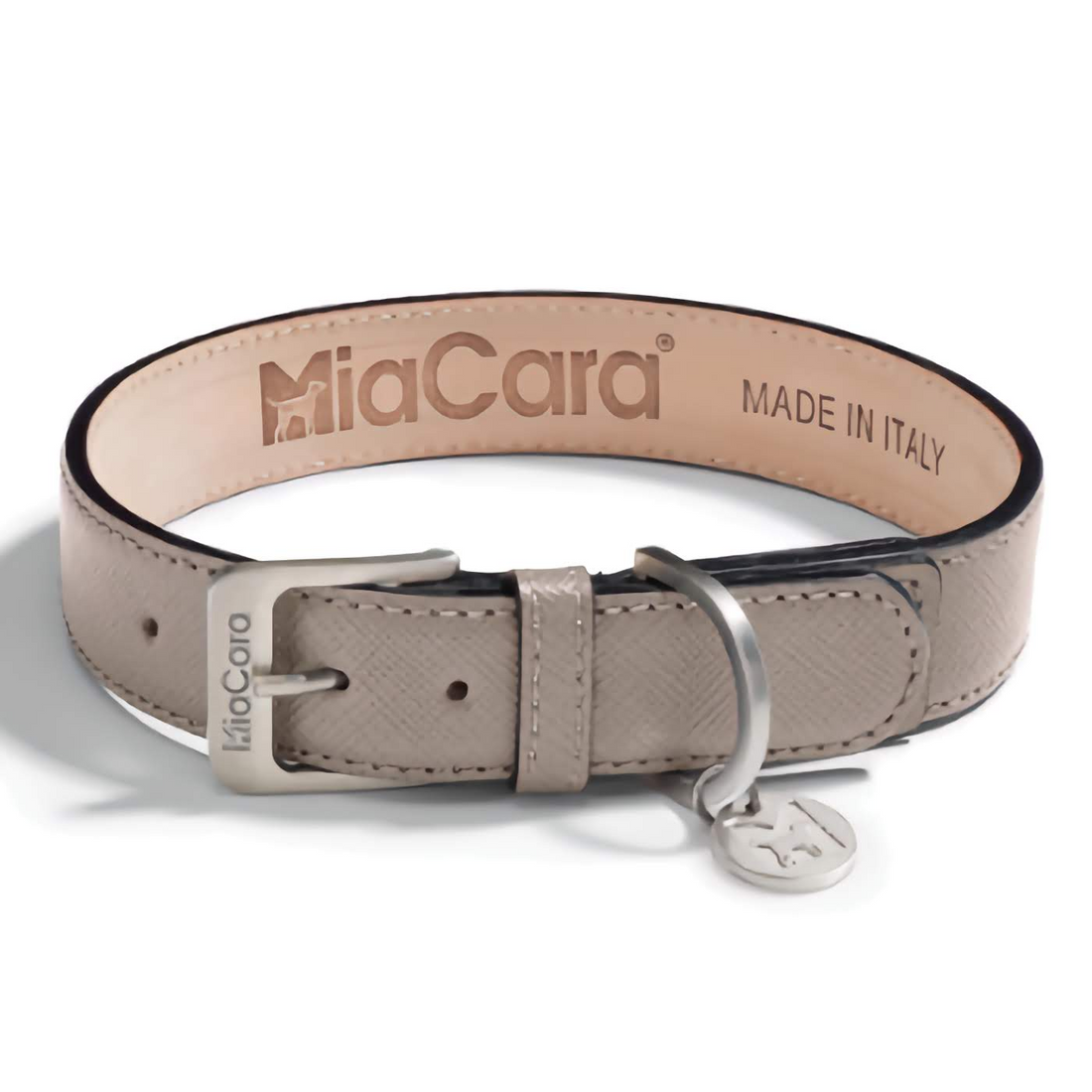 Torino Dog Collar - Taupe