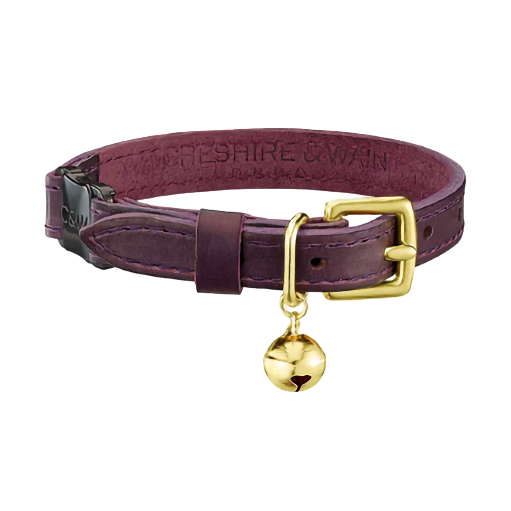 Leather Cat Collar 
