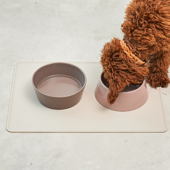 MiaCara Tova Dog Bowl Mat