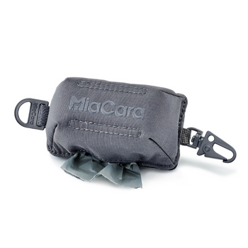 MiaCara Sacchetto Poop Bag Holder Asphalt