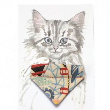 Hiro + Wolf New York Cat Bandana