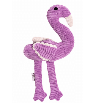 Bowl &amp; Bone Dog Toy Flamingo