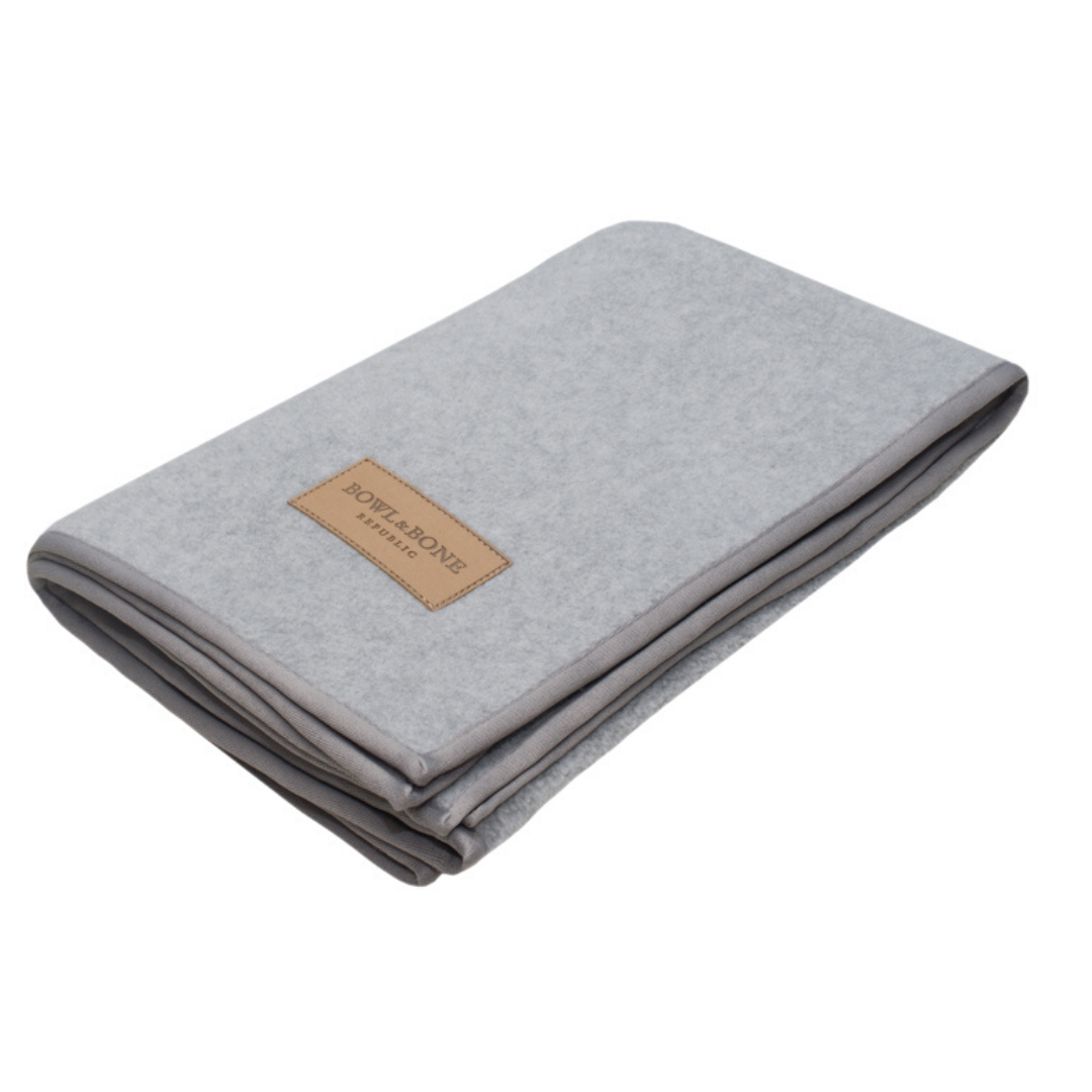 Bowl&amp;Bone Dog Blanket Zen Grey