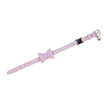 Cheshire &amp; Wain Rococo Lilac Cat Collar With Bow