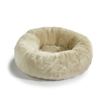 MiaCara Lana Cat Bed Ivory