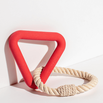 Wild One Triangle Tug Dog Toy