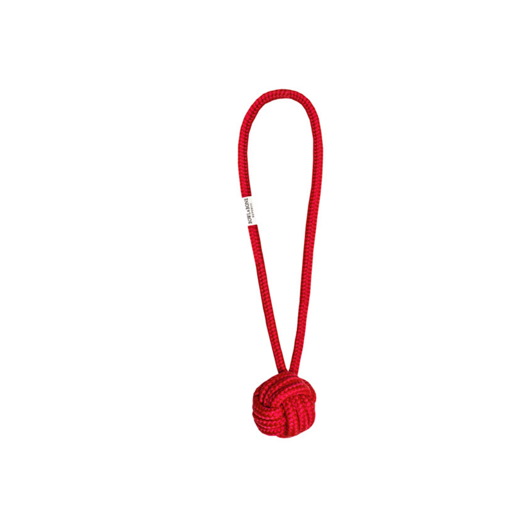 Bowl & Bone Republic Dog Toy Bullet Red