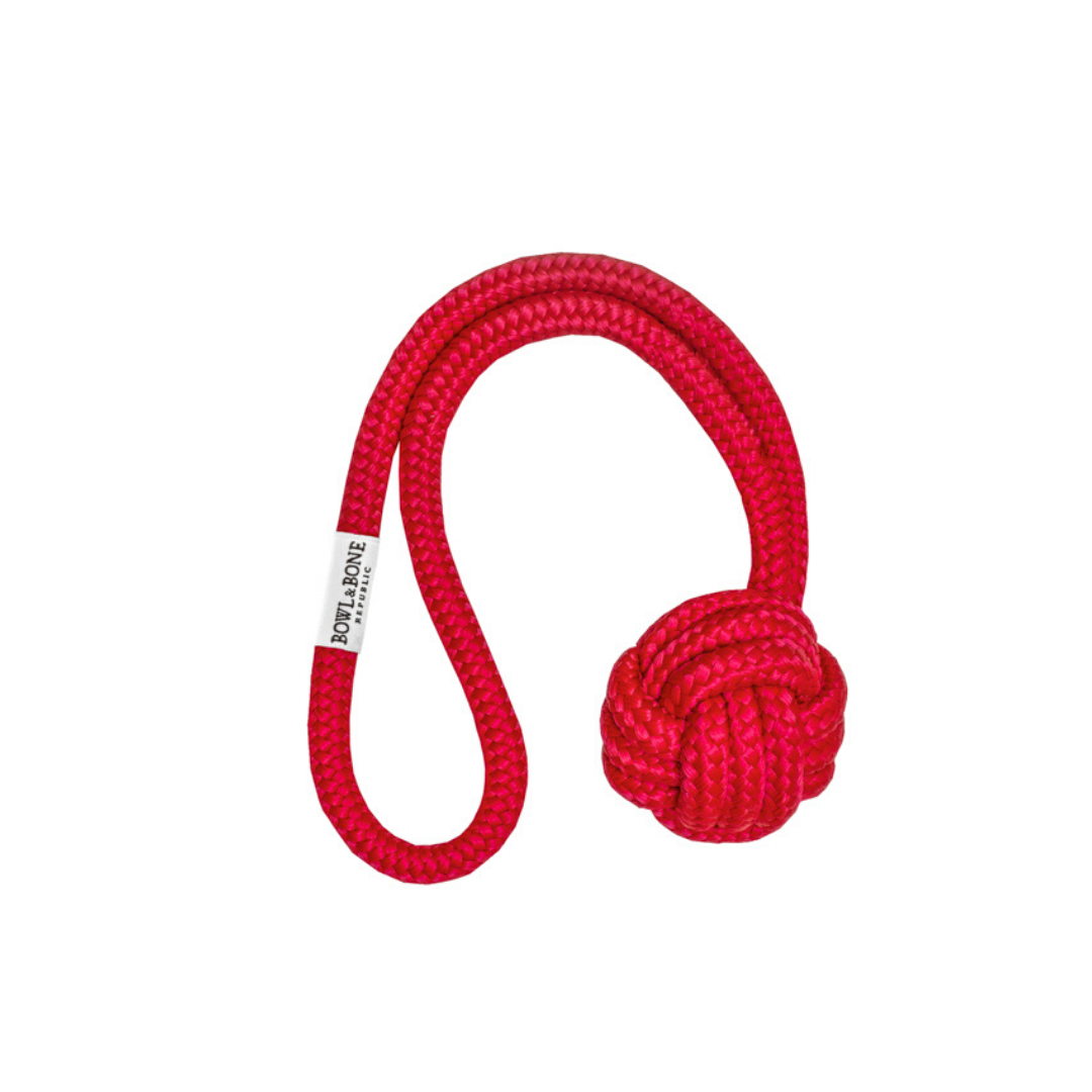 Bowl &amp; Bone Republic Dog Toy Bullet Red