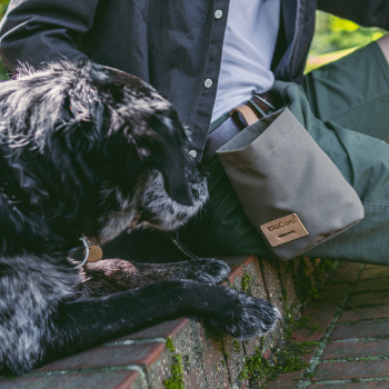 MiaCara Dog Treat &amp; Poop Bag Taupe